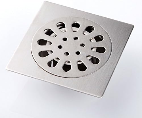 4 inches square and odor-resistant drain General washing mops pool drain