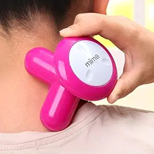 TENFIRE Health & Beauty Mimo Mini Vibration Full Body Massager, USB Cable Powered Massager (Multicolor)