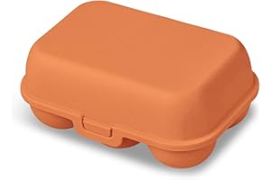 Koziol Eggs To Go Mini - Huevera (coral fuerte)