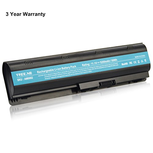 Tree.NB 593553-001 Laptop Akku für HP Pavilion dm4 dv3-4000 dv5-2000 dv6-3000 dv6-6000 dv7-4000 g4 g6 g7 Compaq Presario CQ32 CQ42 CQ43 CQ56 CQ62 CQ630 CQ72 G32 G42 G56 G62 G72 Envy 15 Envy17 MU06 MU09, 5200mAh/11,1v/6 Zell