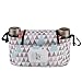 Produktbild Kinderwagen-Organisator-Tasche, Kinderwagen-Buggy-Organisator für Buggys mit Den Flausch-Bügel-Klipps wasserdicht auf täglichem Gebrauch- (Dreieck)