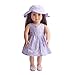 Produktbild vovo Vovotrade Mädchen Täuschen Spielen Spielzeug Geschenke, Puppen Outfits, Hochwertige Rock + Hut Für 18 Zoll Unsere Generation American Girl Doll (D, Passend für 18 Zoll Puppen)
