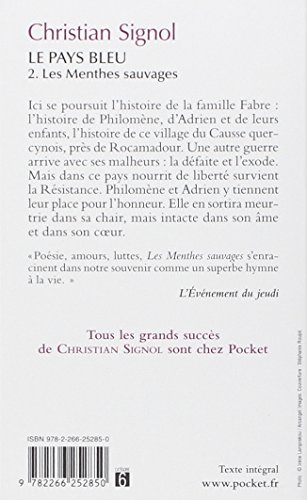 Book's Cover of Le Pays bleu - T2: Les Menthes sauvages