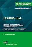 Image de IAS/IFRS-stud.: International Accounting Standards / International Financial Reporting Standards mit