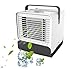 Produktbild Mini Air Lufterfrischer Mobiler Luftkühler mit USB Anschluß Mobile Klimaanlage Air Cooler Klima Anlage Tischventilator für Home Office(Weiß)