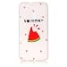 Produktbild Huawei P10 Lite Hülle, Chreey [Sommer-Spaß] Matt Schutzhülle 3D Druck Öl Glanz Relief Muster Handyhülle Ultra Slim Weich TPU Silikon Case Cover Skin Kratzfeste [Wassermelone]