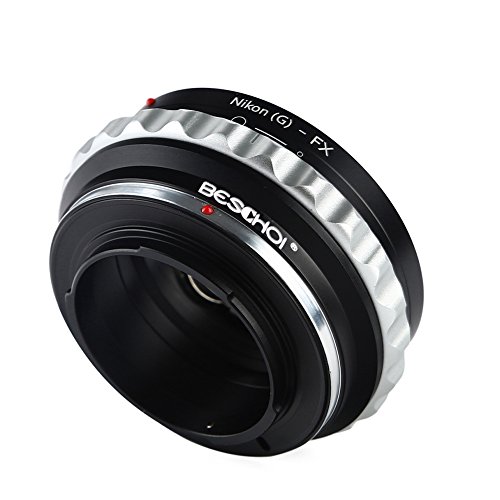 Beschoi Bague adaptation objectif en m  tal pour monter objectif Nikon AI vers bo  tier Fujifilm Fuji FX X-Pro1 X-M1 X-A1 X-E1