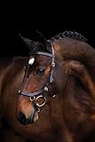 Eco-Friendly Leder Horseware Rambo Micklem Multibridle 3 in 1 Trense Zaum Größe und Farbe wähbar (braun, WB)