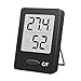 Produktbild L&Z Außenthermometer Hygrometer Temperature and Humidity Monitor Funkuhr Wetterstation mit Außensensor Thermometer for Indoor Lager Wohnzimmer