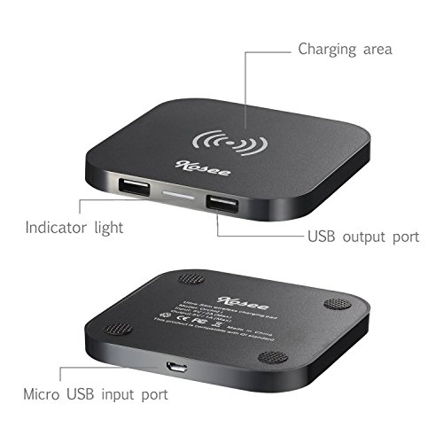 Kosee xO9 Cargador Inal  mbrico de Superficie Fina para Apple iPhone 6    