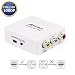 Produktbild HDMI auf AV, AMANKA 1080P HDMI zu RCA Konverter 3RCA CVBS Composite Video Wandler HDMI to AV Adapter mit USB Ladekabel Unterstützung NTSC/PAL für TV DVD PS3(Weiß)