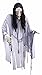 Produktbild Horror Hänge Deko Bloody Mary Halloween Schocker Frauenleiche mit Stoffgewand ca 1,8 Meter riesig