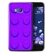 Produktbild Stuff4 Gel TPU Hülle / Case für HTC U11 / Lila Muster / Spielzeug Steine/Blöcke Kollektion
