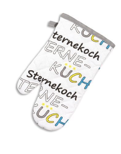 Geschirrtuch Frottier, Sternekoch, grau, KRACHT, Format 50/50, 100% Baumwolle - 4