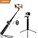 Produktbild LENDOO Bluetooth Selfie Stick mit Stativ für GoPro,IPhone X/8/8 Plus/7/7Plus/6/6s/6Plus iOS und Android Smartphones, Action Kameras