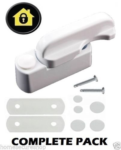 x2 Sash Jammers - Extra Security Locks for uPVC Window & Doors - White by HomeSecure