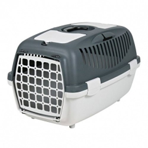 Preisvergleich Produktbild Trixie Transportbox Capri 2 - hellgrau / dunkelgrau