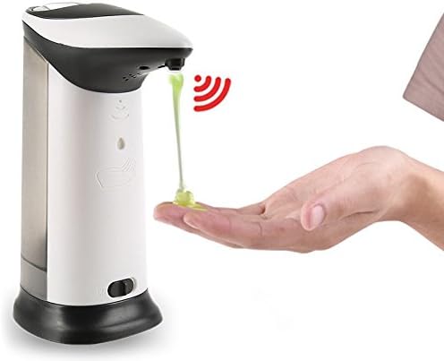 400ML Stainless Steel Hands Automatic IR Sensor Touchless Soap Liquid Dispenser