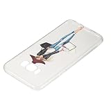 Samsung Galaxy S8 Plus Hülle Silikon,Galaxy S8 Plus Case,Galaxy S8 Plus Schutzhülle,Felfy Transparent Ultra Dünn Slim Soft Gel Silikon Handyhülle Schutzhülle TPU Clear Case Wassermelone Bananen Pony Flamingos Löwenzahn Traumfänger Farbe Muster Backcover Bumper Handytasche Anti Scratch Handyhülle Handycover Etui Tasche für Samsung Galaxy S8 Plus [Einkaufen Mädchen] + 1x Silver Stylus+ 1x Bling Dust Plug [Zufällige Farbe] - 4