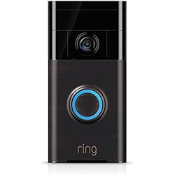 Ring Video Doorbell | Sonnette Vidéo HD avec notifications activées par le mouvement et système audio bidirectionnel
