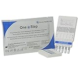 One Step: 5 x Drug Test Kits Urine 10 in 1 Panel Kit - Tests for Heroin, Opiates, Cannabis, Cocaine, Speed and More
