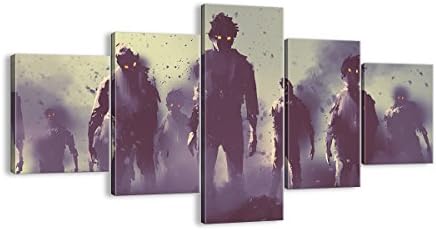 Canvas Picture - 5 Piece - Width: 125cm, Height: 70cm (Width 49,2", Height 27,6") - photo no. 2911 - five 5 Part Panels - multi panel - Ready to Hang - wall art print - Completely framed - Image printed on canvas - art on canvas - Art print Images - EA125x70-2911