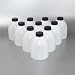 Produktbild 10 x 250 ml HDPE Kunststoffflaschen mit schwarzem Schraubverschluss