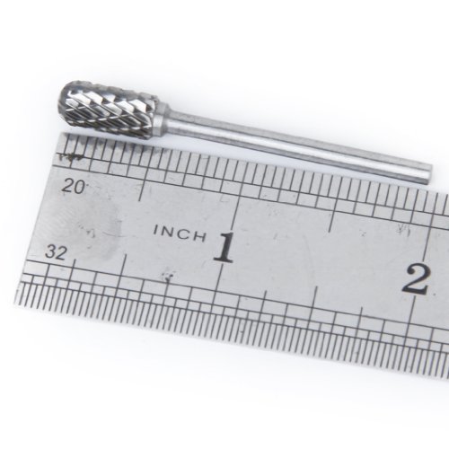 10pcs SCHAFTFRaeSER Tungsten Stahl YG8 Fraeser 6mm Kopfdurchmesser - 2