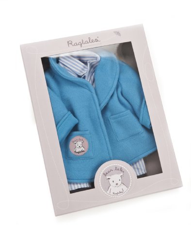 Preisvergleich Produktbild Ragtales Darcy Bär Schlafanzug und Bademantel (blau)