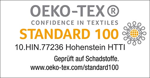 2 tlg. etérea Mako Satin Uni Einfarbig Bettwäsche – Ganzjahres & 4-Jahreszeiten Bettwäsche-Set – 135×200 + 80×80 cm – Anthrazit - 2