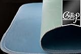 Inkontinenzunterlage, Inkontinenzauflage, Matratzenschutz CA33 – 4er Pack BLAU/WEISS 5-lagig - 4