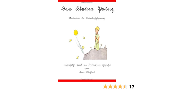 Der Kleine Prinz Sutterlinausgabe Amazon De Diestel Kai Bucher