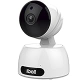 Wireless IP Camera, ibell HD Baby Pet Monitor, Wifi Security Cameras with Night Vision, Pan Tilt, Two-way Audio and Motion Detection Function (720P)