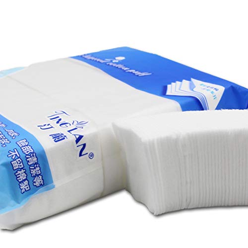Preisvergleich Produktbild Natürliche Baumwolle Baumwolle Baumwolle Schönheit Baumwolle Wattepad 300 Entferner Baumwolltasche (Color : 3 packs, Size : 100 pieces / pack)
