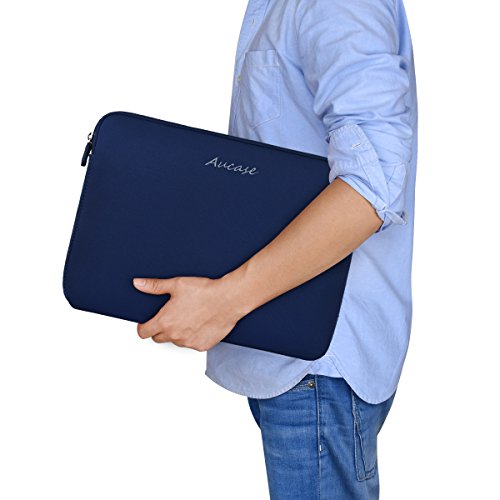 Aucase 15 6 Zoll Laptop H  lle  Laptoptasche  Notebooktasche  Ultrad  nne  St  rkste Neopren Wasserfeste Schutzh  lle f  r Laptops   Ultrabooks in Vie