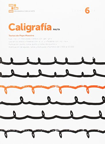 Cuaderno caligrafía 6 (pauta) (cuadernos de caligrafía)
