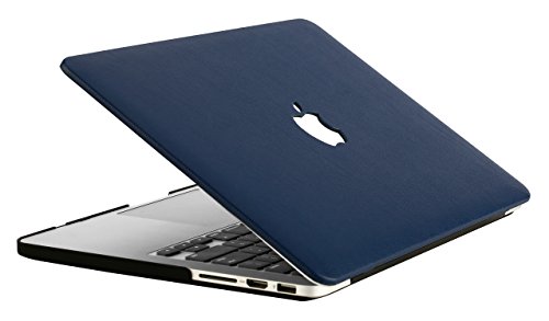 StarStruck MacBook Air 13 H  lle Leder Schutzh  lle Case Cover MacBook Air 13 3 H  lle  A1369   A1466   Leder Navy Blau 