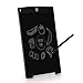 Produktbild TKSTAR LCD Writing Tisch, Portable Board Handschrift Notizblock Zeichnung Boards für Kinder schriftlich, Zeichnung, Büro Memo Board, Kühlschrank Message Board und als Comunication Tool ISU1200 (Schwarz)