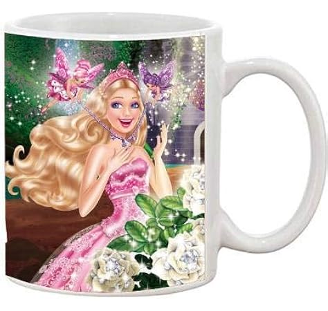 barbie coffee mug
