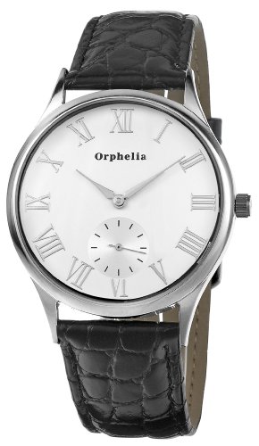 Orphelia OR22670214 - Reloj de pulsera hombre, piel, color negro