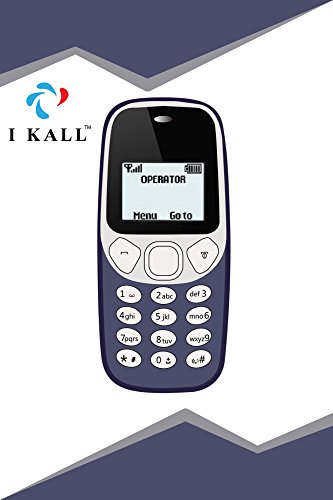 IKALL K71 800mAh GSM Basic Phone With 32 MB RAM, 64 MB Internal Memory (Dark Blue) RS.329 (53.00% Off) - Amazon