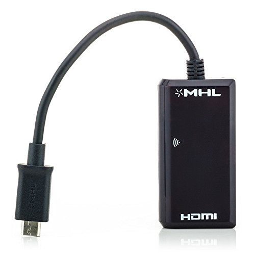 Saxonia. MHL zu HDMI Adapterkabel mit Fernbedienung für Huawei Smartphones, Tablets (Micro-USB 5/11 polig) Full HD Ton + Bildübertragung - 6