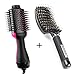 Produktbild Einstufige Fön & Volumizer & Wildschweinborsten Haarbürste-Set, Salon Heiß Luft Paddel Styling Bürste Negative Ionen Generator Haar Geradlinigerer Curler Styler Für Alle Haartypen
