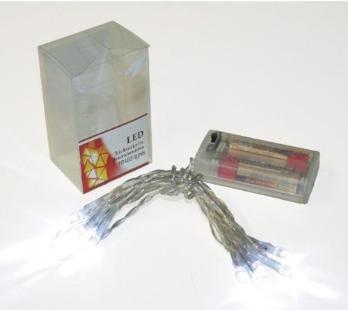 RoHS Lichterkette 10 LED LIchtkette 1,5m für Batterie