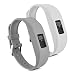 Produktbild kwmobile Garmin Vivofit 3 Armband - 2X Silikon Fitnesstracker Sportarmband für Garmin Vivofit 3