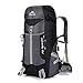 Produktbild LKDKJ Wasserdichter Outdoorrucksack, USB-Aufladung, umlaufender Anti-Cursor, Schulterwandern, Bergsteigen, 45L,6 Farben,Black