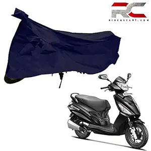 Riderscart All Season (Weather) Waterproof Scooter Cover for Hero Maestro Edge Indoor Outdoor Protection with Storage Bag (Blue)