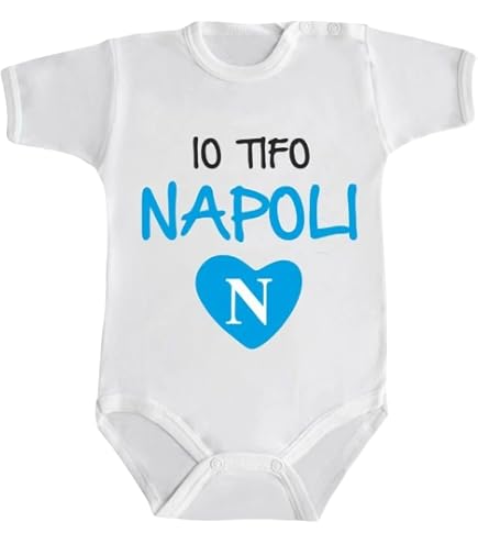 Body Bimbo Bimba Neonato Bebè Io Tifo Torino Sport Calcio Calcetto