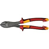 Milwaukee T4932464570 Ağır Hizmet Tipi VDE Elektrik&ccedil;i, İzoleli Yan Keski 200mm