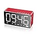 Produktbild Linlink Mini Wecker Audio Super Bass Bluetooth Kabellos Lautsprecher mit TF Karte/FM/Spiegel - Freisprech Funktion / 2 Weckzeiten